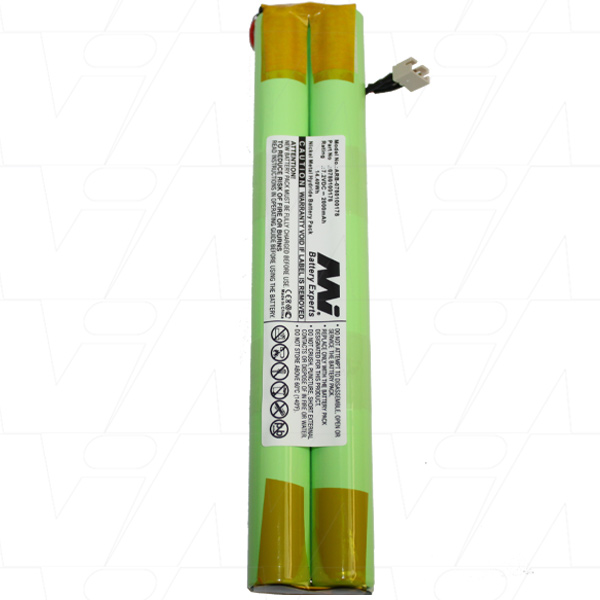 MI Battery Experts ARB0780100178 7.2V 2000mAh 14.40Wh NiMH Outdoor